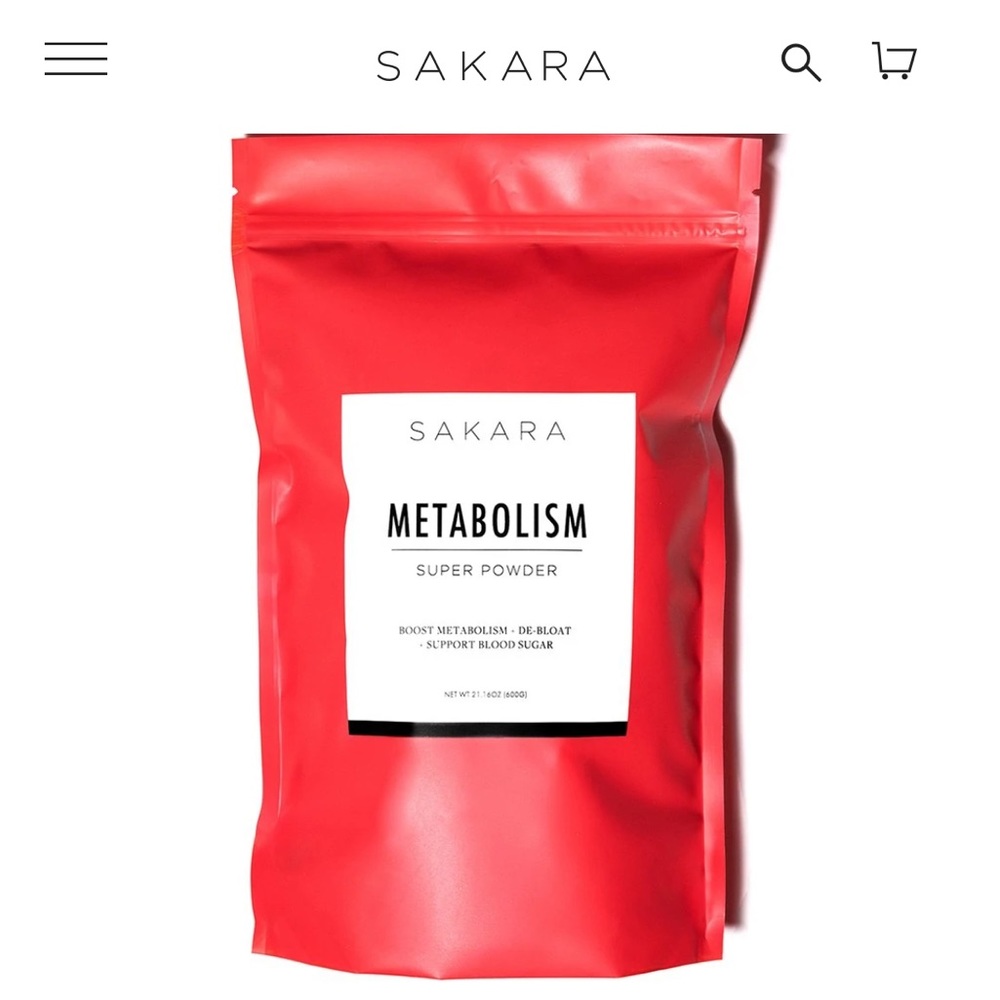 Sakara Metabolism Powder - brand new, unopened